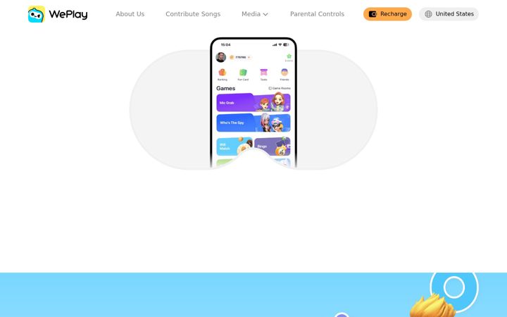 Ekrano kopija weplayapp.com