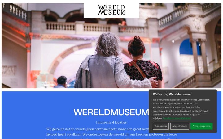 Screenshot of wereldmuseum.nl
