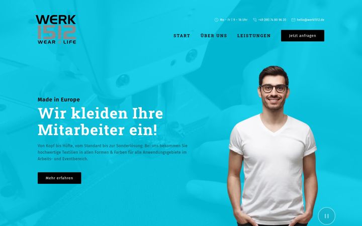 Screenshot of werk1512.de