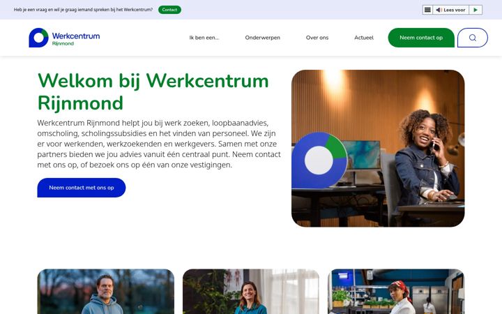 Zrzut ekranu werkcentrumrijnmond.nl