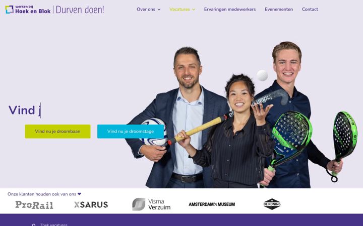 Screenshot of werkenbijhoekenblok.nl