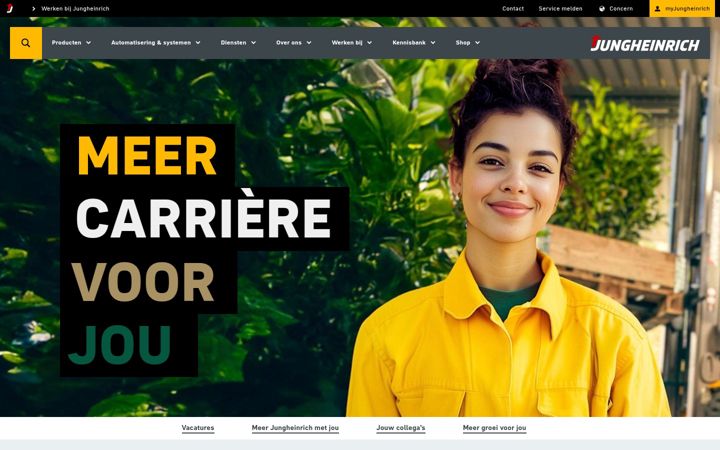 Screenshot of werkenbijjungheinrich.nl