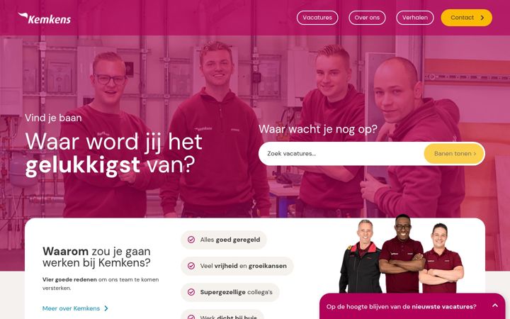 Snímek obrazovky werkenbijkemkens.nl