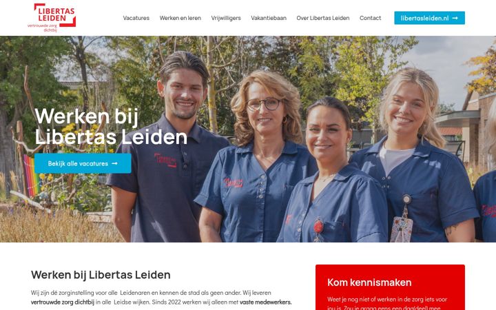 Snímek obrazovky werkenbijlibertasleiden.nl