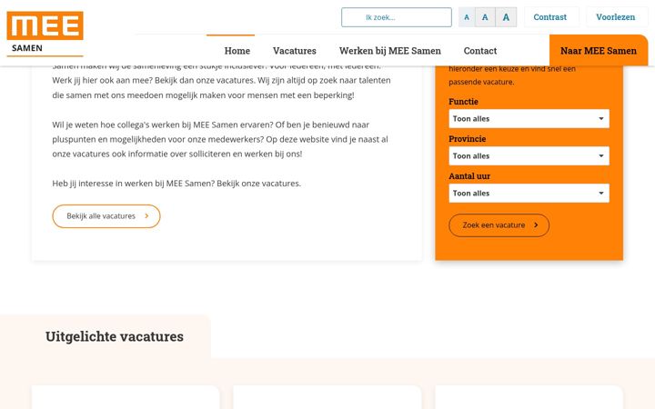 Screenshot of werkenbijmeesamen.nl