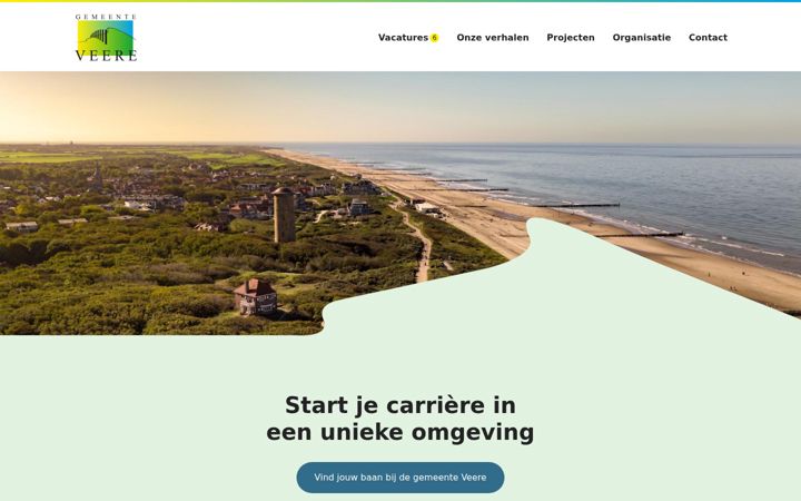 Screenshot of werkenbijveere.nl