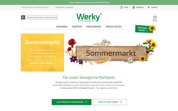 Screenshot του werky.de