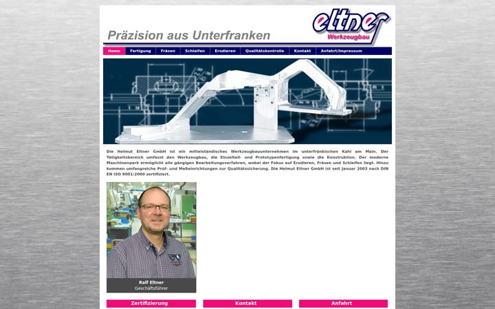 Screenshot of werkzeugbau-eltner.de