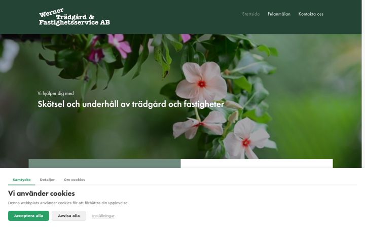 Screenshot of wernerservice.com