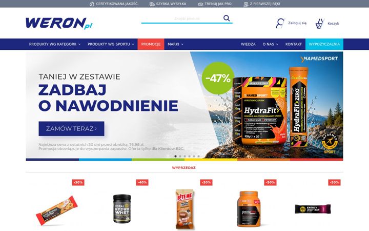 Skjermbilde av weron.pl
