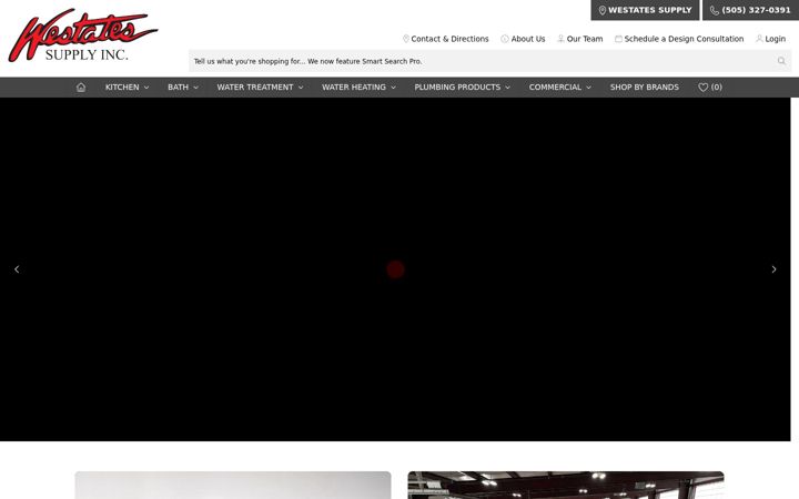 Screenshot of westatessupply.com
