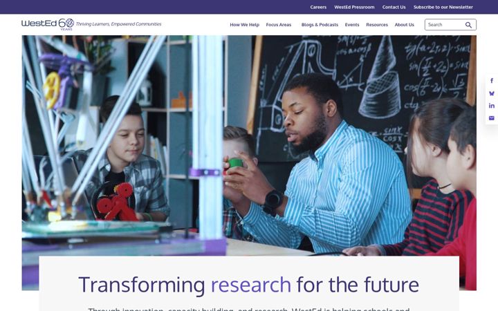 Screenshot of wested.org