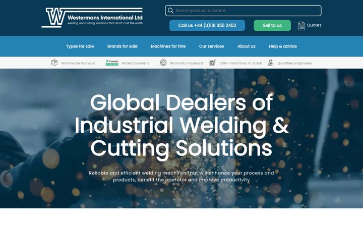 Screenshot of westermans.com
