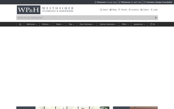 Screenshot of westheimerplumbing.com