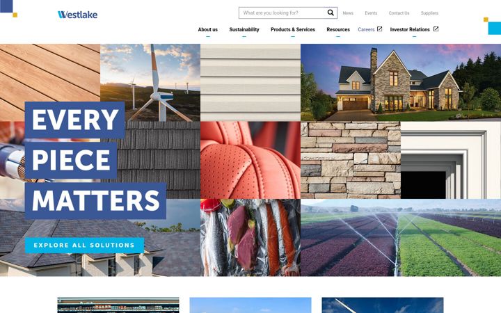 Screenshot of westlake.com