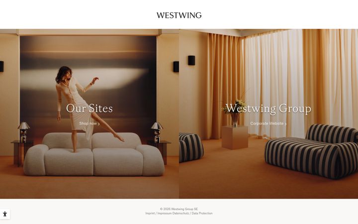 Screenshot of westwing.com