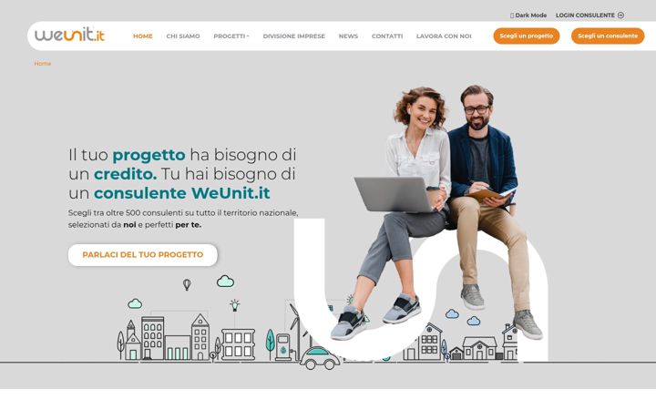 Képernyőkép: weunit.it