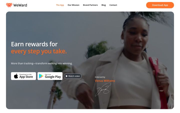 Screenshot of weward.fr