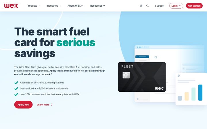 Screenshot of wexinc.com