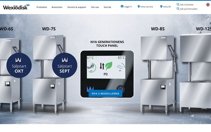 Screenshot of wexiodisk.com