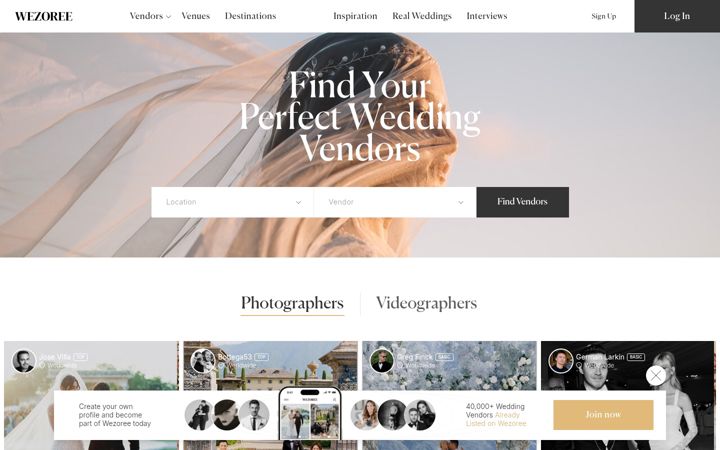 Screenshot of wezoree.com