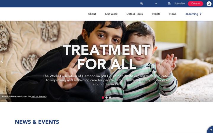 Screenshot of wfh.org