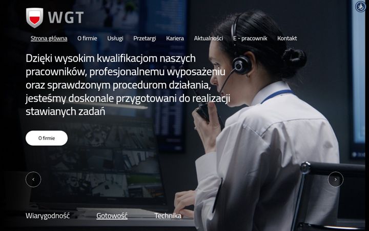 Screenshot of wgt.pl