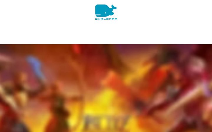 Screenshot of whaleapp.com