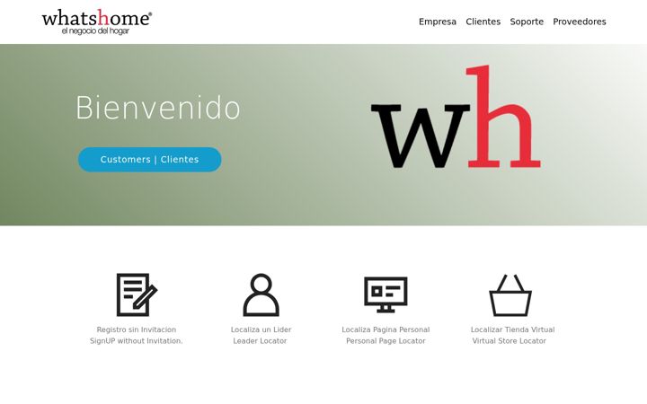 Screenshot of whatshome.net
