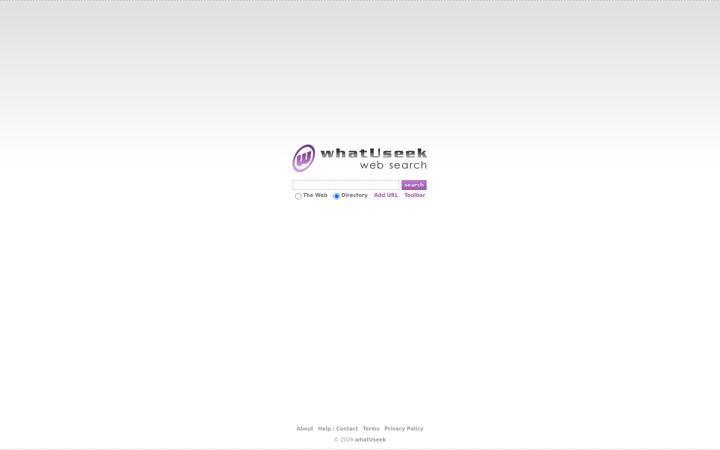 Screenshot of whatuseek.com
