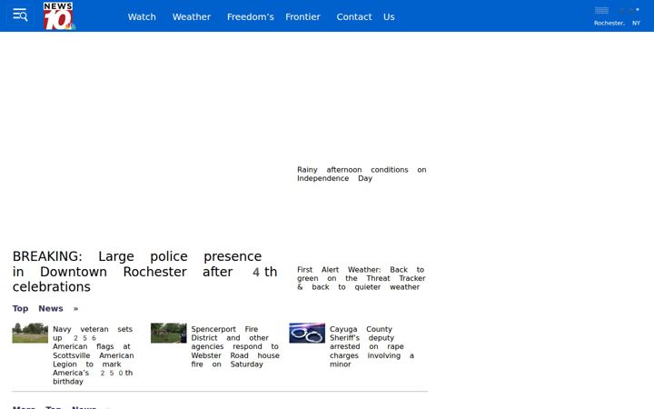 Screenshot van whec.com