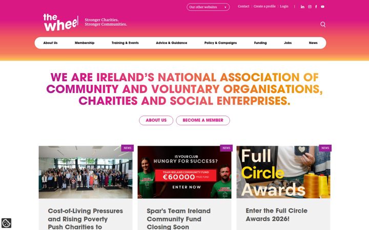 Zrzut ekranu wheel.ie