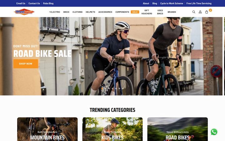 Screenshot of wheelworx.ie