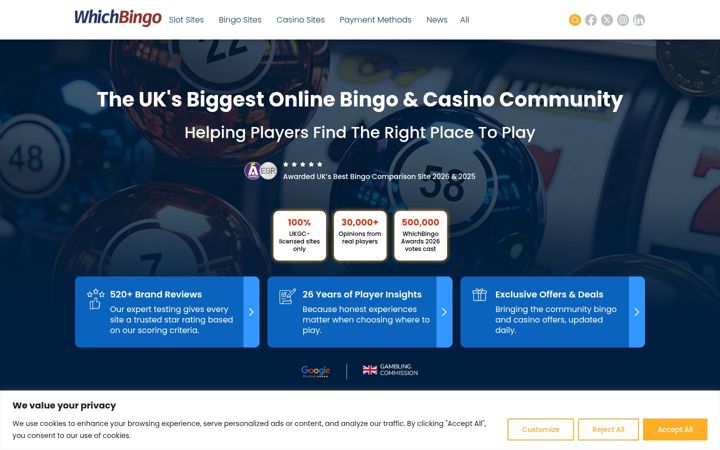 Képernyőkép: whichbingo.co.uk