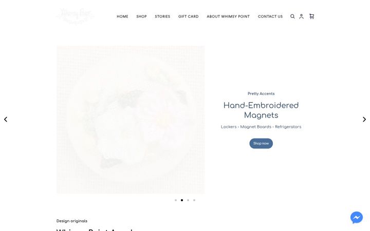Screenshot of whimsypoint.com