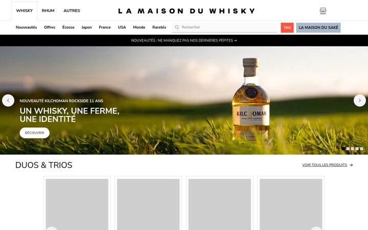 Screenshot von whisky.fr