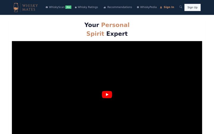 Screenshot of whiskymates.com
