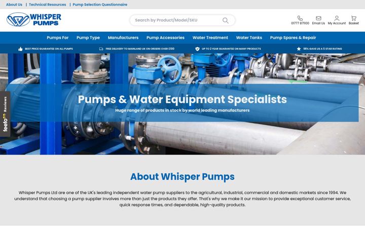 whisperpumps.com