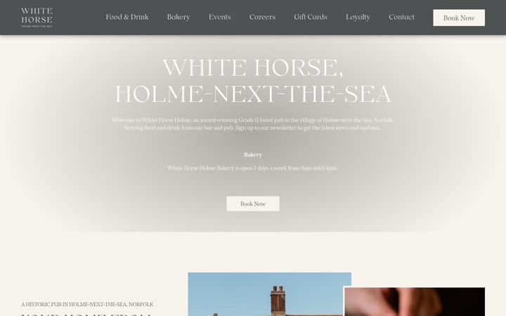 Screenshot of whitehorseholme.co.uk