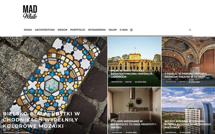 Screenshot of whitemad.pl
