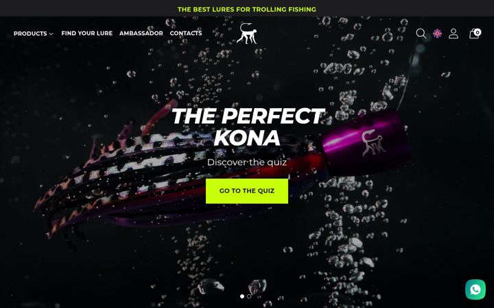 Screenshot of whitemonkeyitaly.com
