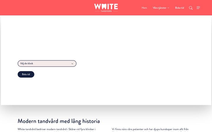Snímek obrazovky whitetandvard.se