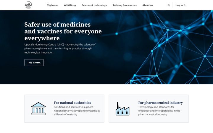 Screenshot of who-umc.org