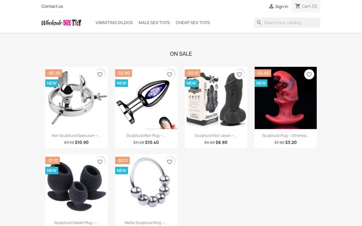 Screenshot of wholesale-sex-toys.com