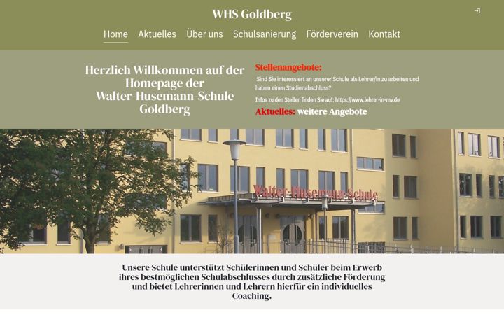 Képernyőkép: whs-goldberg.de