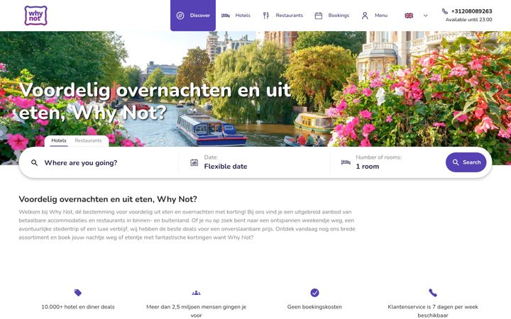 Screenshot of whynot.com