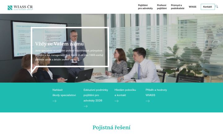 Screenshot van wiass.cz