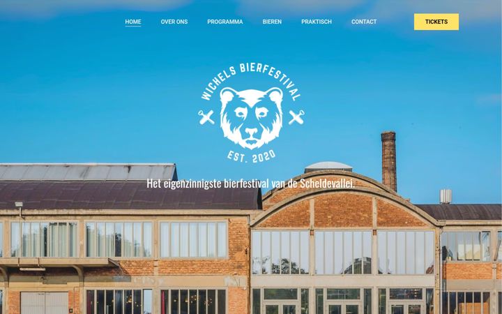 Screenshot of wichelsbierfestival.be
