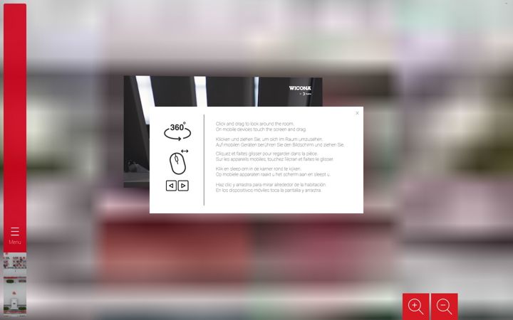 Screenshot van wicona-arena.com