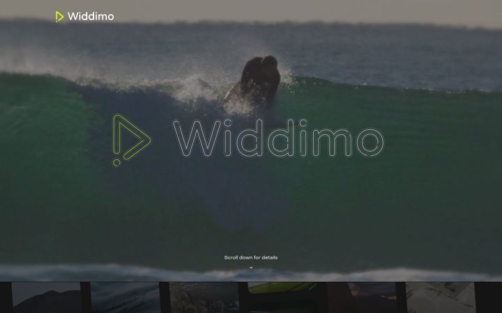 Ekraanipilt saidist widdimo.com